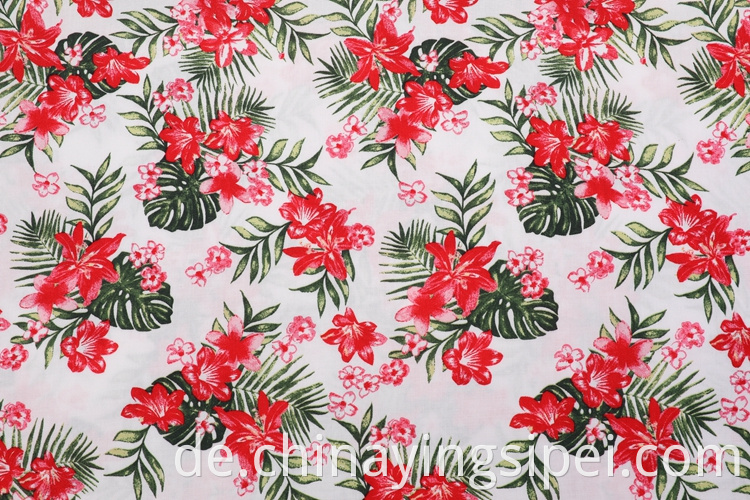 Challis Rayon Viscose Printing Fabric For Women's Dress